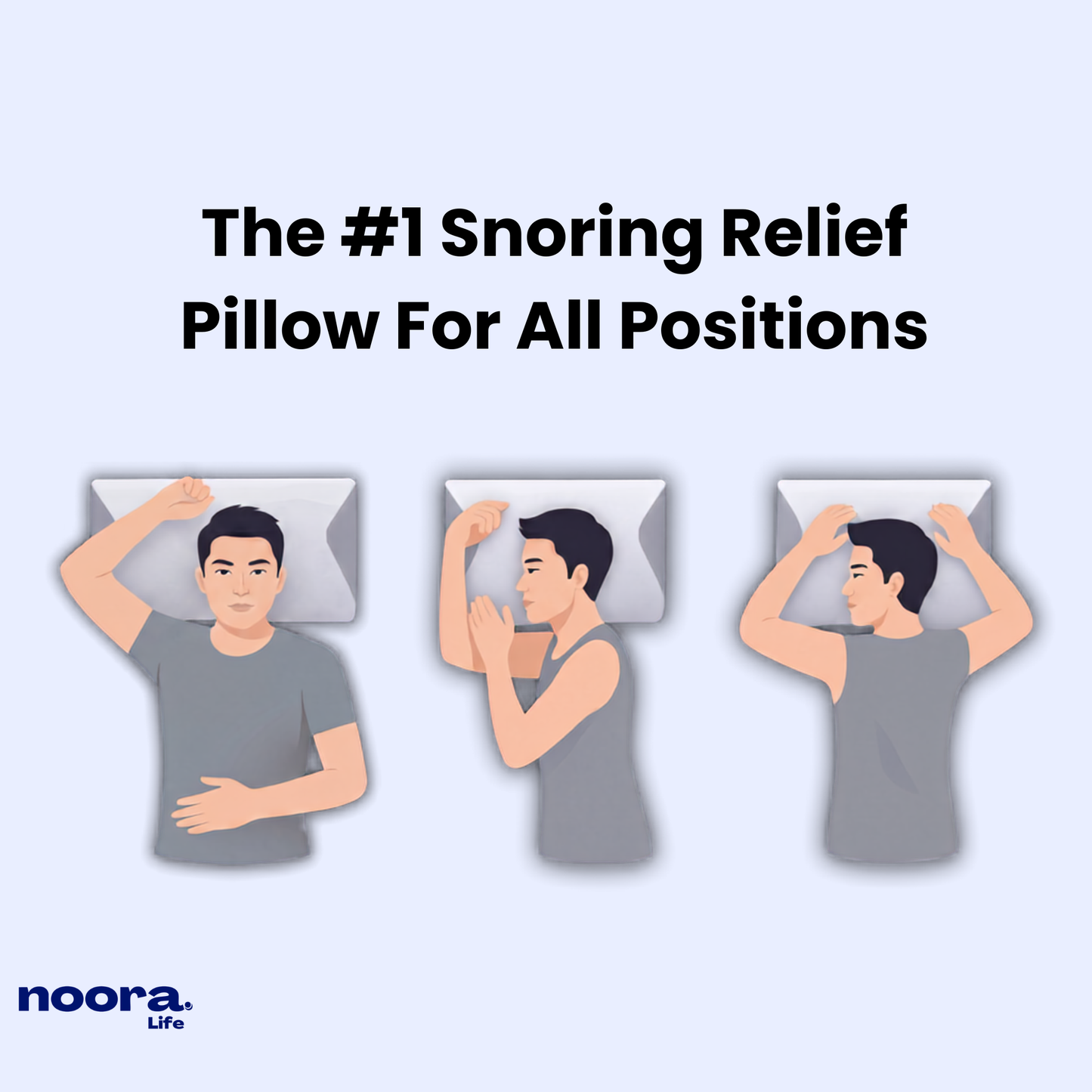 Alignfoam™ Snoring Relief Pillow