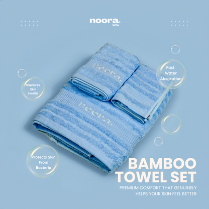 NooraLife™ Bamboo Home Towel Set